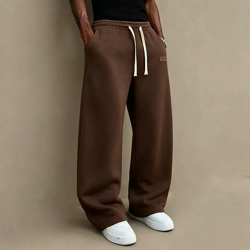 Men’s knit long pants for autumn/winter, 2-pack available (also offered as single item), hot sale during mid-season promotions