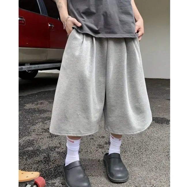 DealsForYouDays Men's Casual Mid-Length Shorts, Street Style For Summer