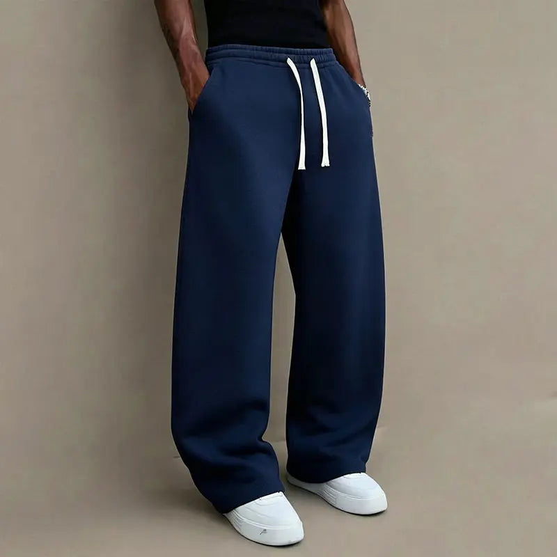 Men’s knit long pants for autumn/winter, 2-pack available (also offered as single item), hot sale during mid-season promotions