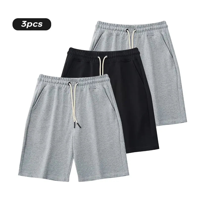 EVELLYHOOTD Baggy Shorts | M102 Baggy Sweatshorts 100% Cotton | Summervibes Streetwear Casual | Chill Fit