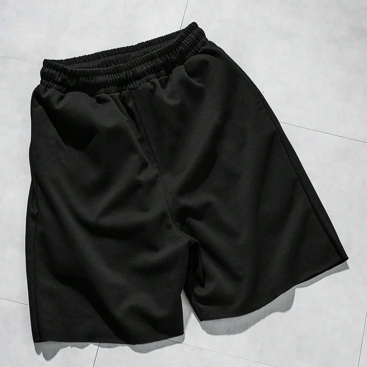 Goat Letter Print Shorts, Summer Essential, Simple and Elegant, Boston Letter Print Shorts, Casual Fitted Style, Athleisure Shorts