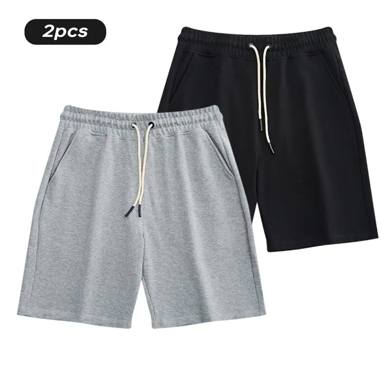 EVELLYHOOTD Baggy Shorts | M102 Baggy Sweatshorts 100% Cotton | Summervibes Streetwear Casual | Chill Fit
