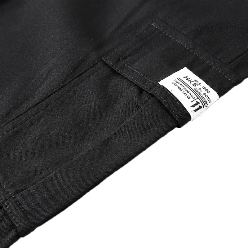 URMCZ Men's 3-Pack Plain Cargo Pants - Tactical Fitted Cut, Mid Waist Elastic Band, Multiple Pockets, Activewear, Work Wear, Green+Khaki+Coffee for Outdoor Use