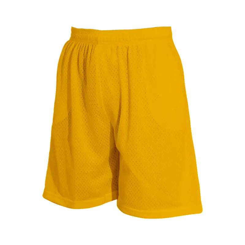 HILL Men's Active Mesh Shorts Basketball Shorts with Drawstrings 2 Pockets Lightweight Plain Casual Gym Shorts Hip Hop Harem Multi Colors (S to 5XL)