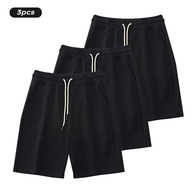 EVELLYHOOTD Baggy Shorts | M102 Baggy Sweatshorts 100% Cotton | Summervibes Streetwear Casual | Chill Fit