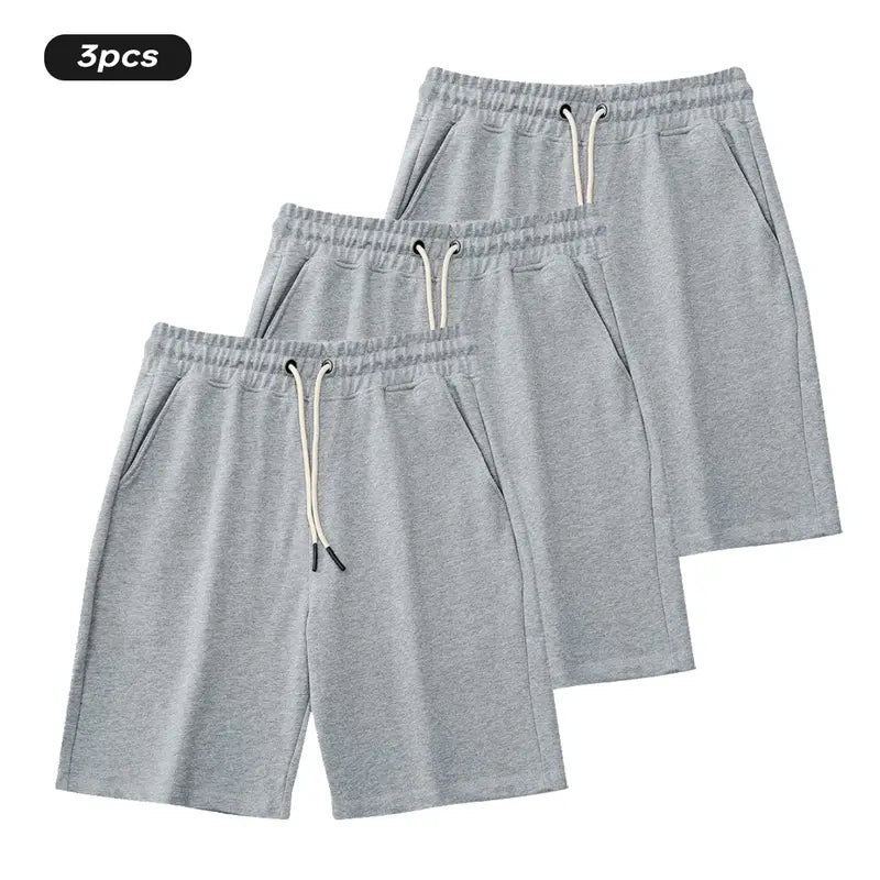EVELLYHOOTD Baggy Shorts | M102 Baggy Sweatshorts 100% Cotton | Summervibes Streetwear Casual | Chill Fit