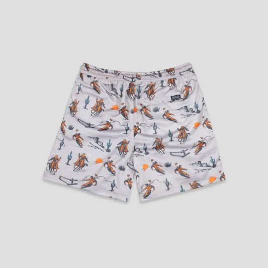 Baseballism Bullpen Diamond Air Mesh Shorts (Tan) - Youth