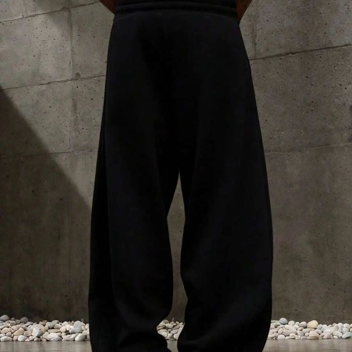 Men's Gothic Tribal Print Baggy Sweatpants - Black Wide Leg Joggers with Red Tattoo Style Graphic, Elastic Drawstring Waist Streetwear Pants Casual Comfy Drawstring for Gen Z Skatewear & Y2K Grunge Aesthetic All Seasons Trousers
