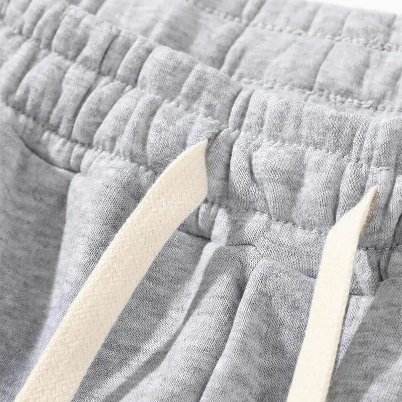 Men’s Preppy Fashion Knitting 3/4 Above-the-Knee Shorts - Mid Waist, Drawstring, Lightweight, Standard Fit Pants for Summer, 3-Pack or Single Item Options