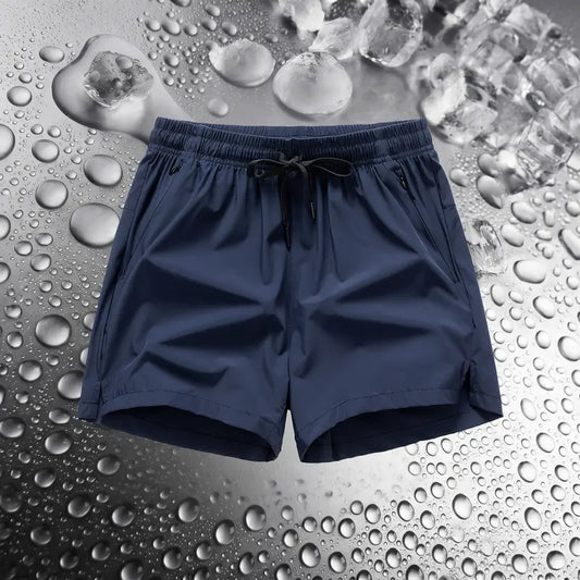 Menswear Men's Summer Casual Solid Color Shorts - Minimalist Drawstring, Stylish, Versatile - Suitable for Outdoor Activities, Everyday Wear