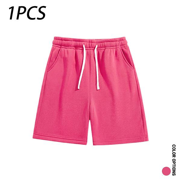 Pack of 4 men’s summer casual shorts: drawstring waist, skin-friendly and breathable, versatile loose fit for everyday wear, leisure, sports, and fitness.summervibes