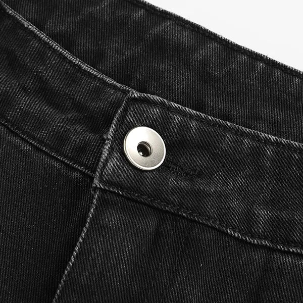 5-Pack Men’s Summer Knee-Length Denim Shorts — Trendy High-Street Street Style, Casual Loose Fit, Versatile Pants for Men