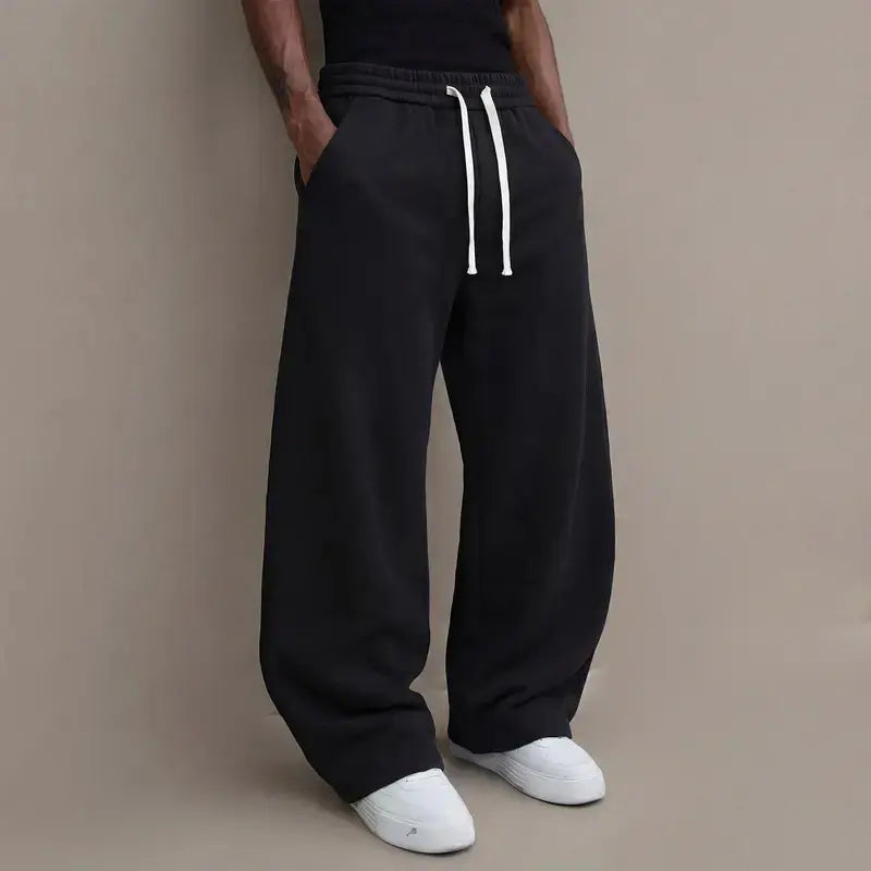 Men’s knit long pants for autumn/winter, 2-pack available (also offered as single item), hot sale during mid-season promotions