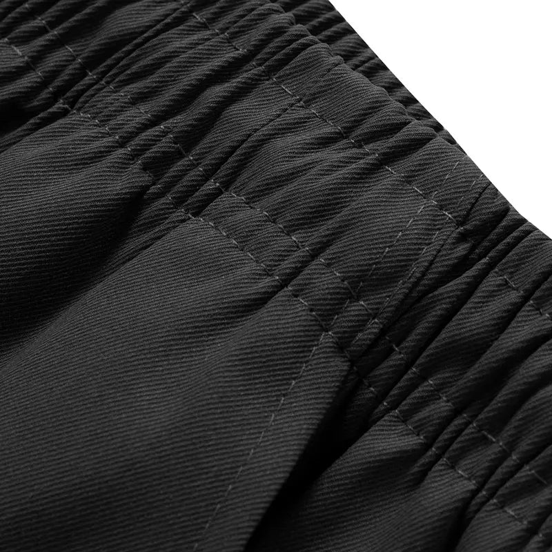 Men's 3-Pack Cargo Shorts Bundle (Black+Gray+Khaki) - Heavy-Duty Ripstop Fabric, Utility Pockets, Adjustable Waist, Fitted Cut, Workout Ready - Men's Clothing for Hiking, Construction Use, Size M