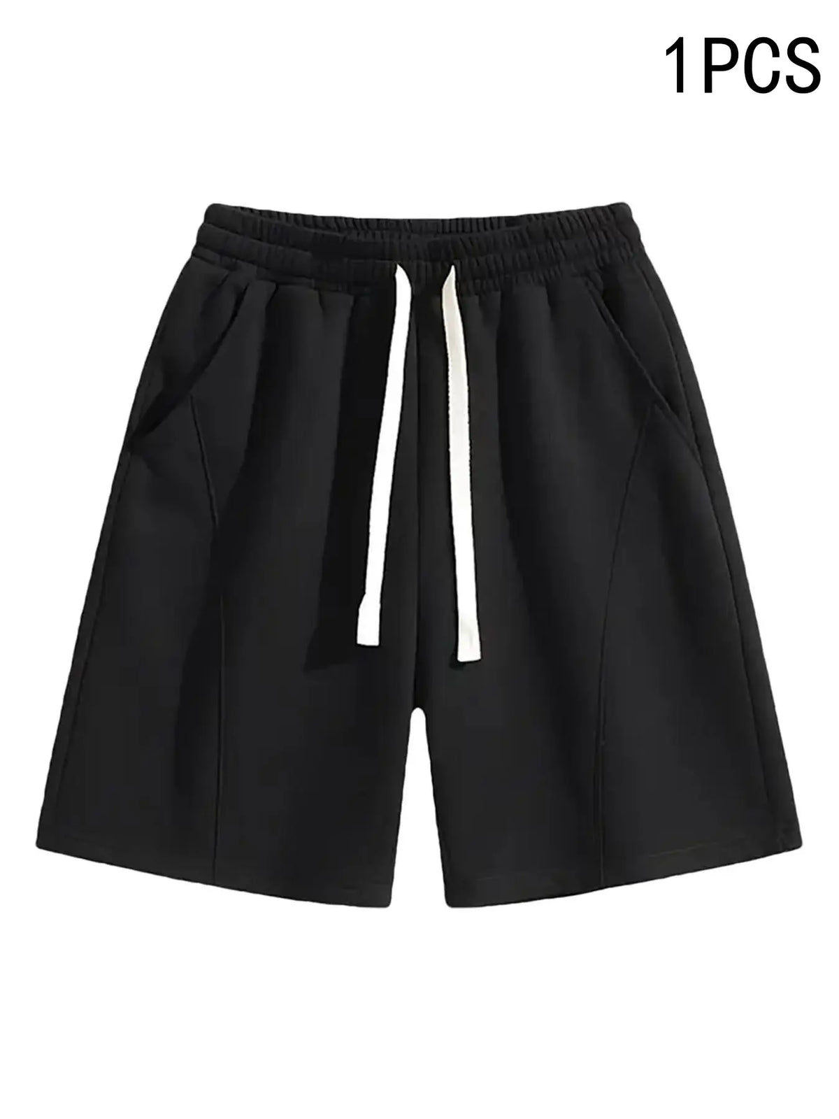 Men's Casual Breathable Stretch Shorts, Plain, Versatile Outdoor Wear, Comfortable and Stylish, Perfect for Daily Activities, Ideal for All Seasons, Casual Streetwear Shorts, Summer Fashion Shorts
