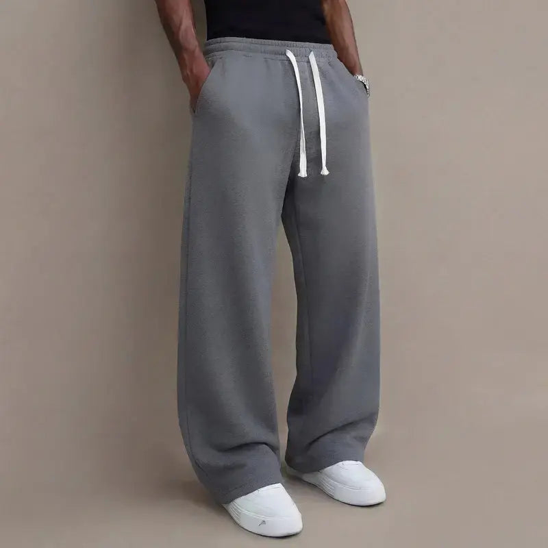 Men’s knit long pants for autumn/winter, 2-pack available (also offered as single item), hot sale during mid-season promotions