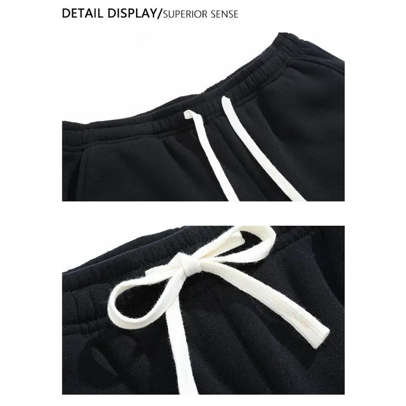 Pack of 4 men’s summer casual shorts: drawstring waist, skin-friendly and breathable, versatile loose fit for everyday wear, leisure, sports, and fitness.summervibes